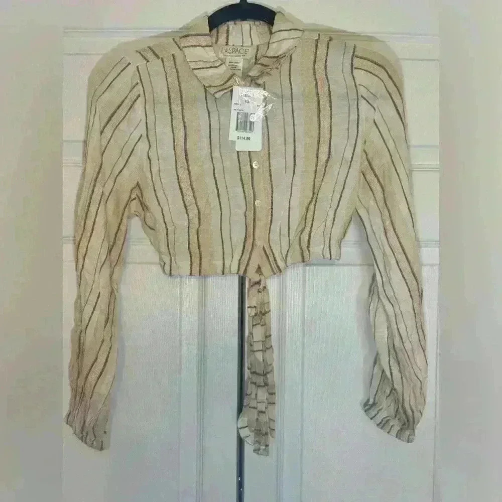 L Space Crop Top NWT Size XS